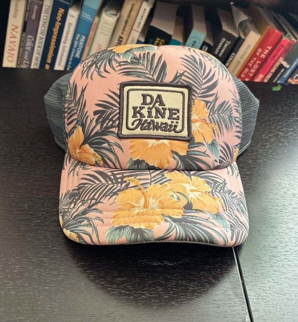 Dakine Hula Trucker Hat Floral Pink Snapback